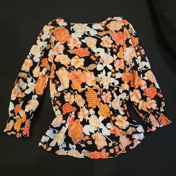 Harve Benard 100% Rayon Blouse. 3/4 sleeves. - Picture 7 of 12